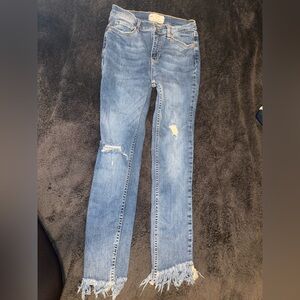 Free People Denim Blue Jeans